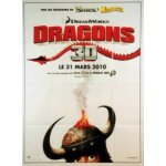 Dragons - affiche originale de cin�ma - format 120x160 cm - un film de chris sanders, dean deblois avec ...