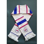 Echarpe vintage stade malherbe caen calvados basse normandie 140x16 cm logo 2007 2012 foot football ligue ...
