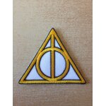 Ecusson brod harry potter symbole reliques de la mort