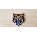 Ecusson brod petite tte de tigre modle 1 thermocollant