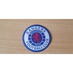 Ecusson patch tissu glasgow rangers football club diamtre 6, 5 cm thermocollant, pas besoin de couture ...
