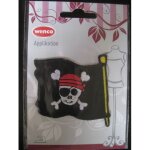 Ecusson thermocollant drapeau de pirate