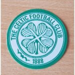 Ecusson en tissu celtic glasgow fc football club diam�tre 6 cm thermocollant pas besoin de couture