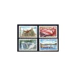 Eglise de brou a bourg en bresse, barrage de vouglans, ch�teau de chantilly, port de la trinit� - sur ...
