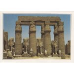 Egypte,   louxor, cour de rams�s ii  .