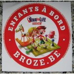 Enfants a bord. jouet broze. viva for life   vivacit� autocollant