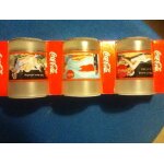 Ensemble de 3 verres coca - cola assortis 27cl vintage