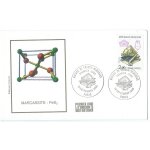 Enveloppe 1er jour min�raux  marcassite  13 / 09 / 1986 paris
