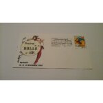 Enveloppe festival bd bulle d'or a brignais avec timbre tintin 2000 Enveloppe festival bd bulle d'or a brignais avec timbre tintin 2000