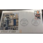 Enveloppe premier jour   campagne de l'accueil et de l'amibilit�   1965