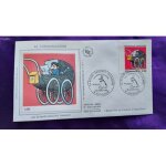 Enveloppe premier jour la communication par la bande dessin�e fran�aise lob angoul�me 29 janvier 1988 ...