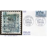 Enveloppe premier jour d'�mission pau  chateau henri vi  15 mai 1982