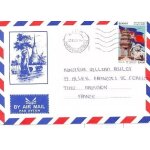 Enveloppe timbr�e 2004 cambodge