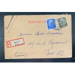 Enveloppe timbr�e allemagne 1941