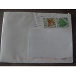 Enveloppe timbr�e belgique