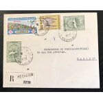 Enveloppe timbr�e du maroc 1972