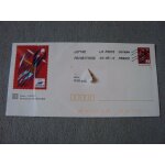 Enveloppe voyagee foot france 98 coupe du monde