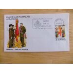 Espa�a spain espagne 1981 fdc dia de las fuerzas armadas - rey juan carlos y bandera - edifil n� 2617 ...