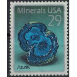 Etats unis 1992 oblit�r� used min�ral azurite