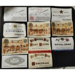 Etiquettes bouteilles de vins du jura