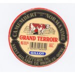 Etiquette camembert  grand terroir - gillot