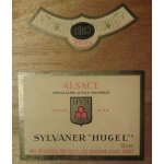 Etiquette sylvaner  hugel  1983