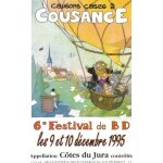 Etiquette vin bd plessix michel festival cousance 1995 le vent dans les saules