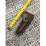 Etui � laguiole � en cuir avec aff�teur