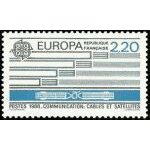 Europa cables et satellites de 1988 y&t 2531