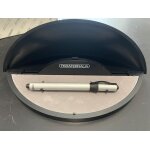 F58a; ? stylo - bille parafernalia  modle rap and roll design contemporain en aluminium