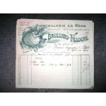 Facture de 1925 quincaillerie en gros brossard filloche moulins allier