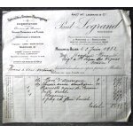 Facture du 2 juin 1932. paul legrand moulins sur allier. spcialit de graines fourragres exportation ...