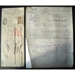 Facture et mandat a l'ordre de 1924 ancienne maison godin socit du familistre colin & cie a guise ...
