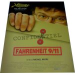 Fahrenheit 9 / 11 de michael moore / affiche de cin�ma originale / format 40 / 60 cm
