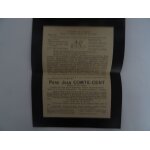 Faire part de décès d'un « père cent » du 22 juin 1933 Faire part de décès d'un « père cent » du 22 juin 1933