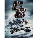 Fast & / and furious 8 / huit - v�ritable affiche de cin�ma pli�e - format 40x60 cm - de f. gary gray ...