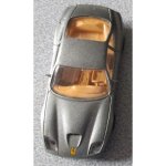 Ferrari 550 maranello - burago echelle 1 / 43 - grise - griffures sur la carrosserie et aspect d�fraichi ...
