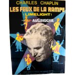 Feux de la rampe (les) (limelight) / affiche 120x160cm de léo kouper / film de charlie chaplin, 1952 ... Feux de la rampe (les) (limelight) / affiche 120x160cm de léo kouper / film de charlie chaplin, 1952 ...