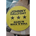 Feutrine pour platine vinyle made in rock'roll. johnny hallyday