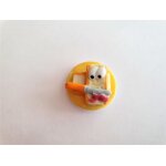 F�ve boulangerie patisserie assiette avec tartines et couteau