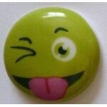 F�ve clin d'oeil d'un smiley vert - s�rie emotionz4u (artfun g�ant casino 2019)