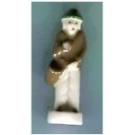 F�ve - cr�che : personnage - socle blanc