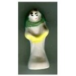 F�ve - cr�che : personnage - socle blanc