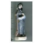 F�ve - cr�che : personnage - socle blanc