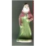 F�ve - cr�che : personnage - socle vert