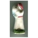 F�ve - cr�che : personnage - socle vert