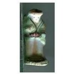 F�ve - cr�che : personnage - socle vert