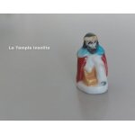 F�ve cr�che - roi mage bleu et couronne