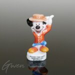 Feve disney mickey the nifty nineties 1941 miniature porcelaine