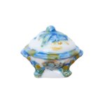 Fève lorraine soupière raon l'etape xix musée miniature porcelaine Fève lorraine soupière raon l'etape xix musée miniature porcelaine